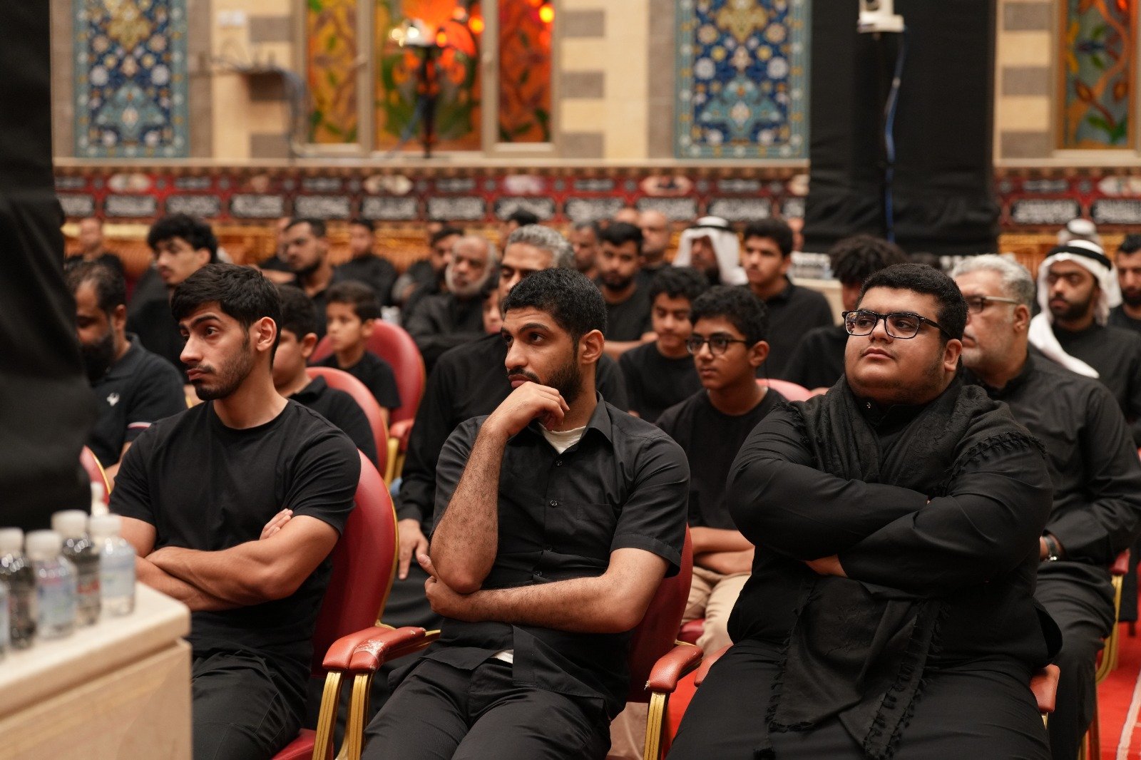 التغطية المصورة لمحاضرة الشيخ حسين سلطان  ليلة 8 محرم 1448 هـ (13)