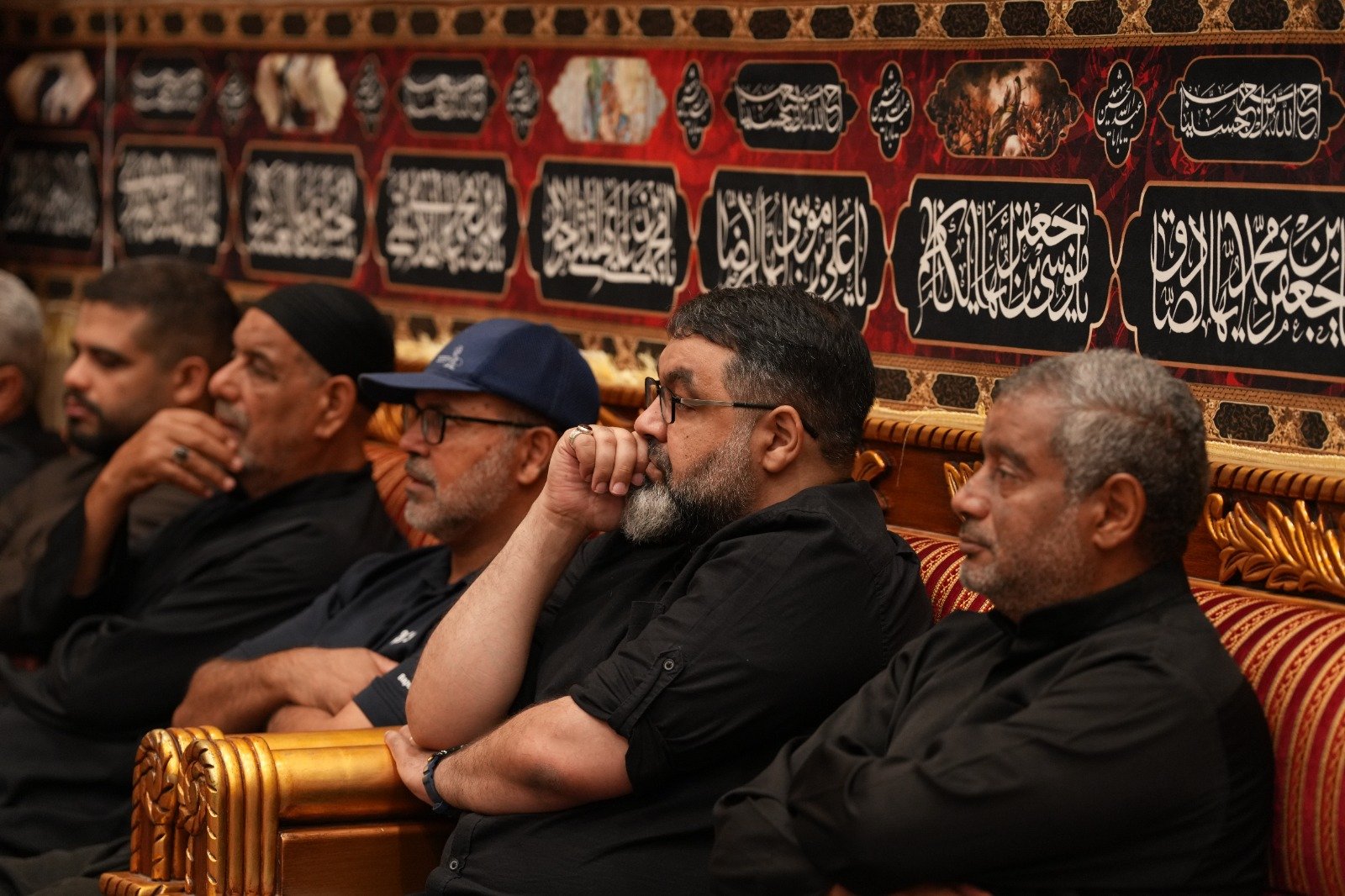 التغطية المصورة لمحاضرة الشيخ حسين سلطان  ليلة 8 محرم 1448 هـ (19)