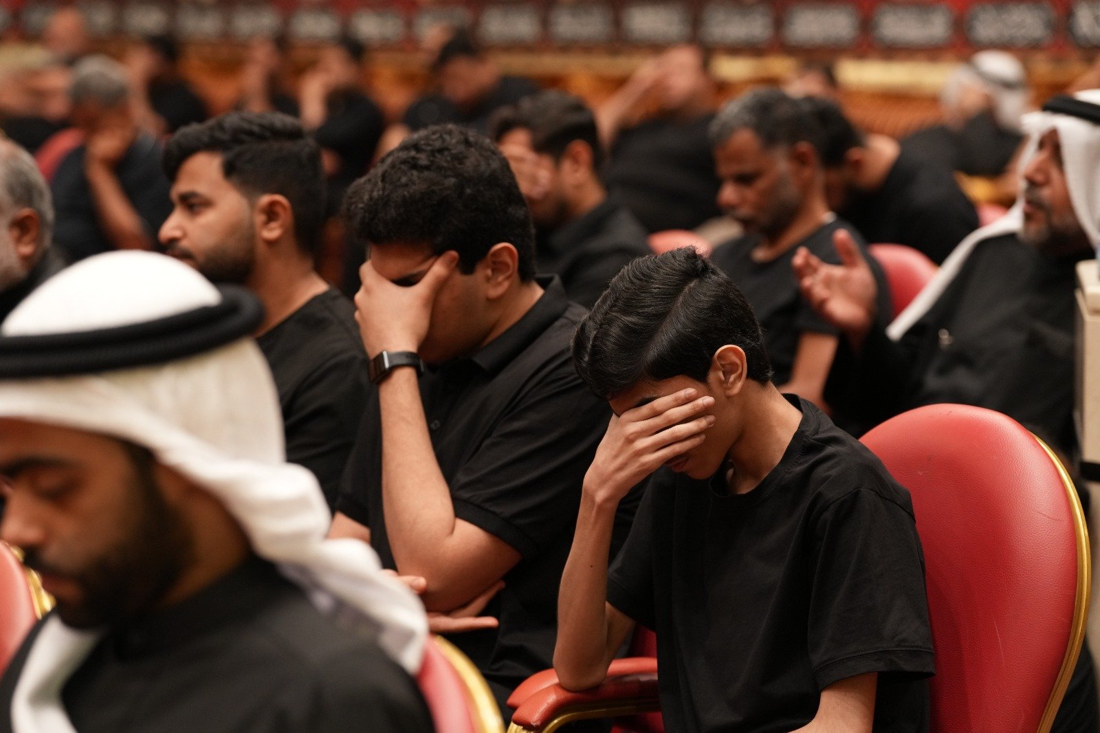التغطية المصورة لمحاضرة الشيخ حسين سلطان  ليلة 8 محرم 1448 هـ (26)