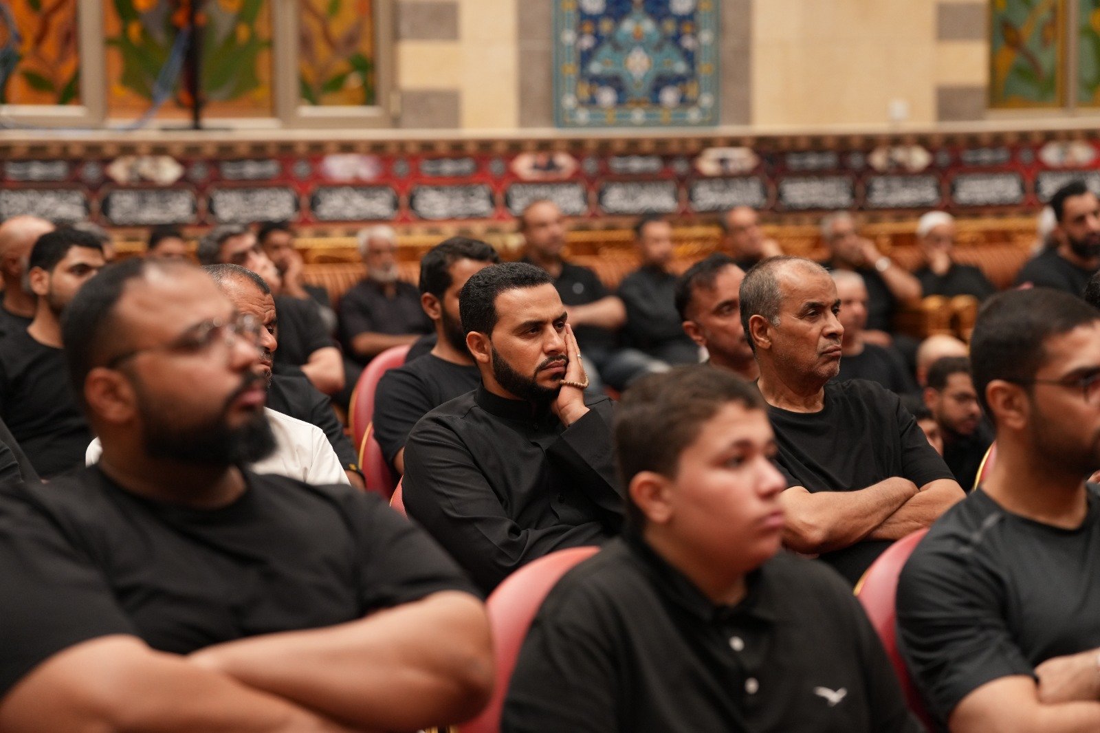 التغطية المصورة لمحاضرة الشيخ حسين سلطان  ليلة 8 محرم 1448 هـ (2)