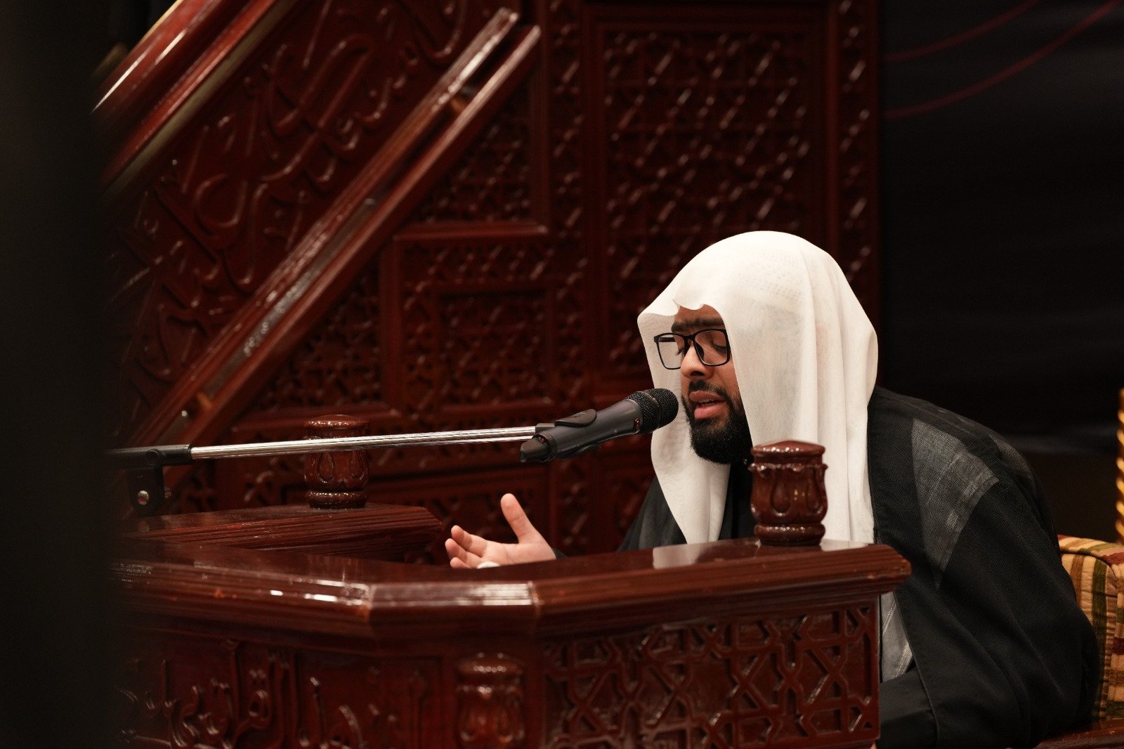 التغطية المصورة لمحاضرة الشيخ حسين سلطان  ليلة 8 محرم 1448 هـ (31)