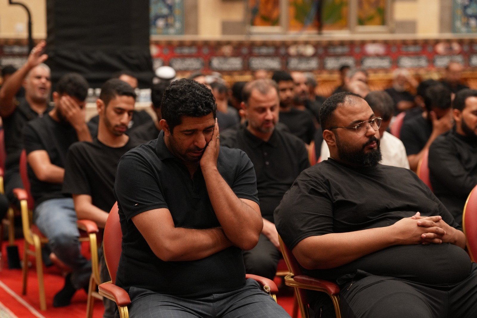 التغطية المصورة لمحاضرة الشيخ حسين سلطان  ليلة 8 محرم 1448 هـ (32)