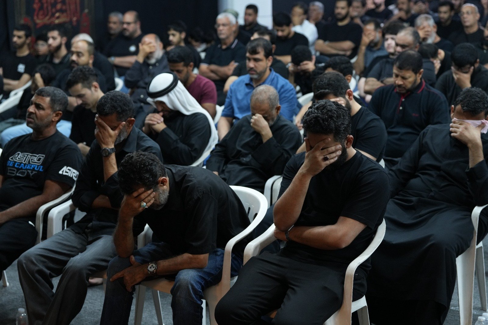 التغطية المصورة لمحاضرة الشيخ حسين سلطان  ليلة 8 محرم 1448 هـ (37)