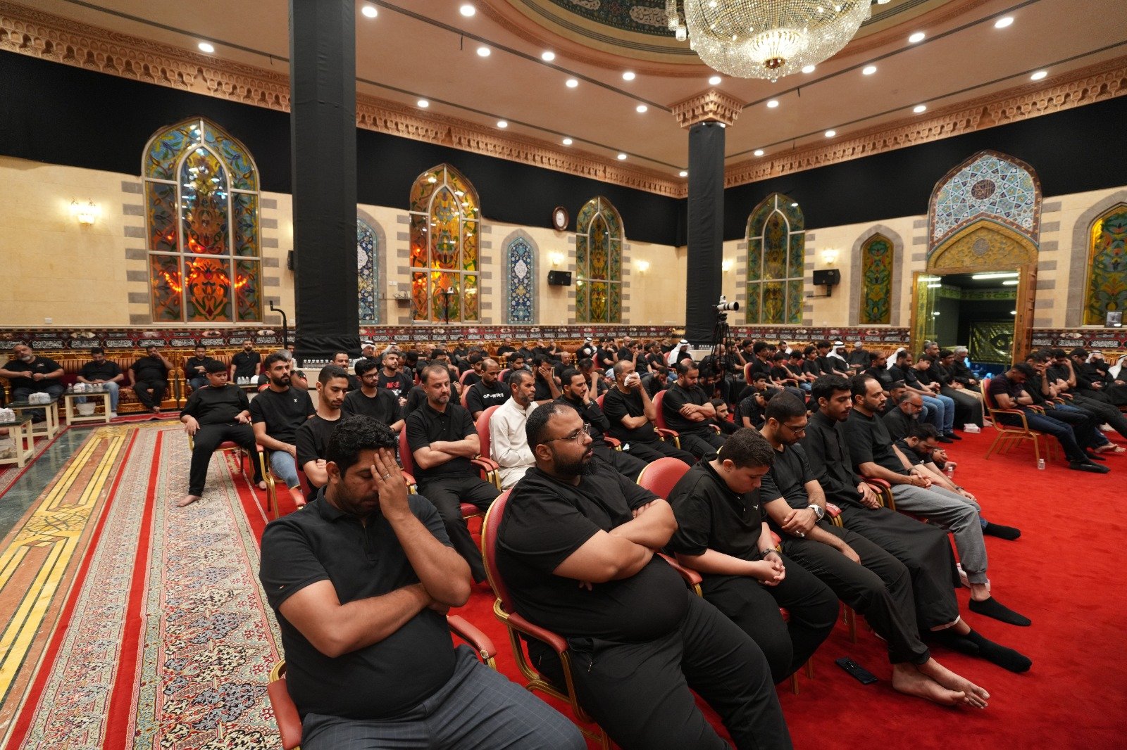التغطية المصورة لمحاضرة الشيخ حسين سلطان  ليلة 8 محرم 1448 هـ (38)
