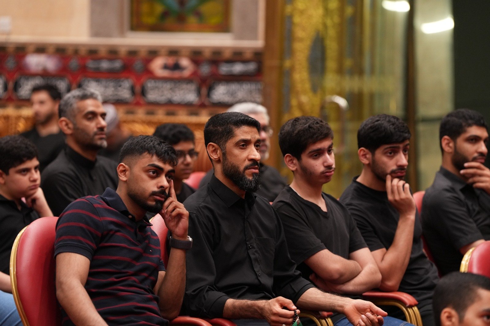 التغطية المصورة لمحاضرة الشيخ حسين سلطان  ليلة 8 محرم 1448 هـ (3)