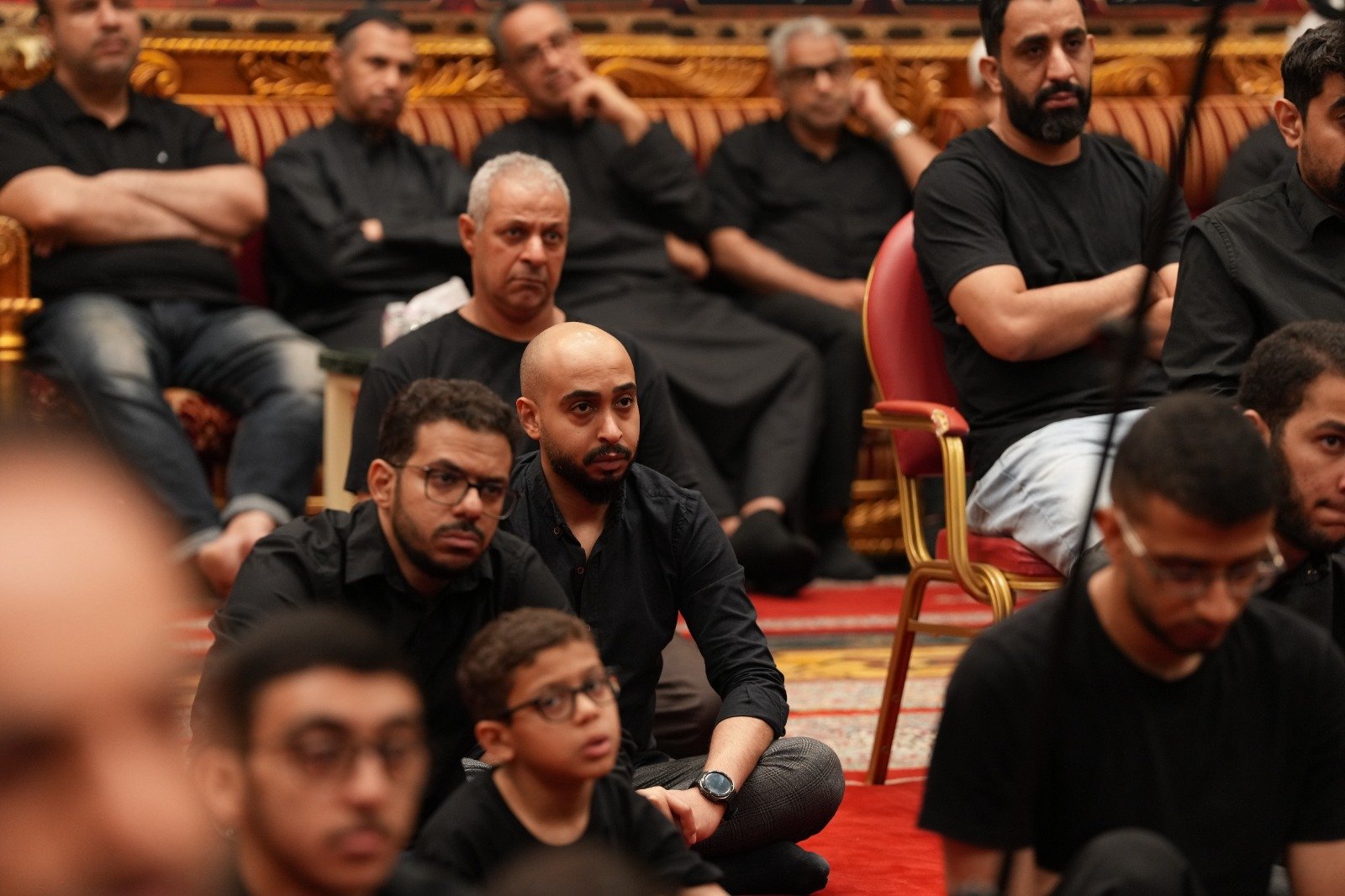 التغطية المصورة لمحاضرة الشيخ حسين سلطان  ليلة 8 محرم 1448 هـ (5)